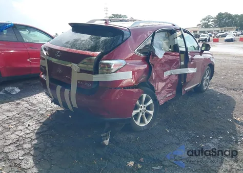 2010 Lexus Rx 350 from USA, damaged, VIN 2T2ZK1BA3AC026415